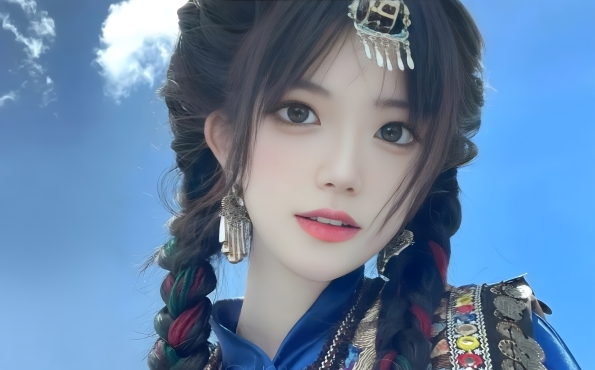 少数民族美女4k壁纸